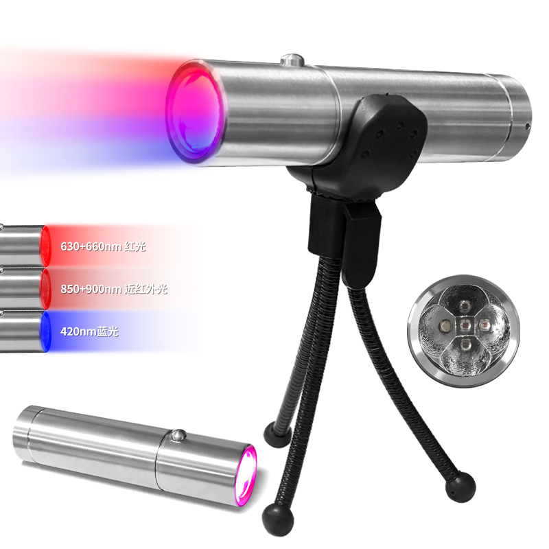 Portable Red Light Therapy Torch for Pain Relief & Skin Repair
