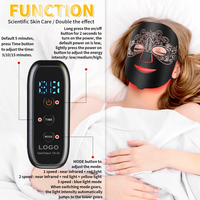 LED Phototherapy Face Mask – 4-in-1 Multi-Function Skincare Device 14 4 3