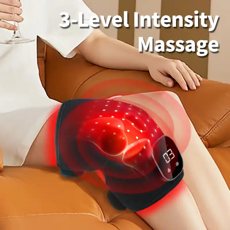 LUMETIVE Wearable Red Light Therapy Knee Wrap | 96 LED, 660nm & 850nm 4 Smart Red Light Therapy for Knee3