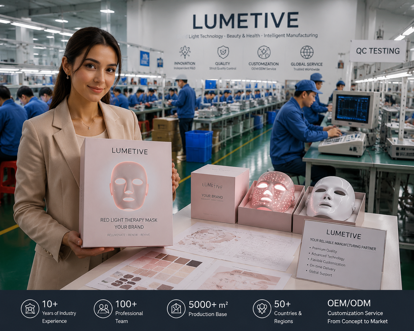 How to Choose a Red Light Therapy ODM Factory for Your Business