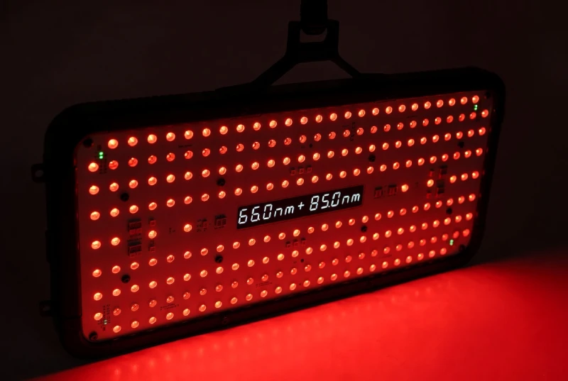 660nm and 850nm combined red light therapy panel