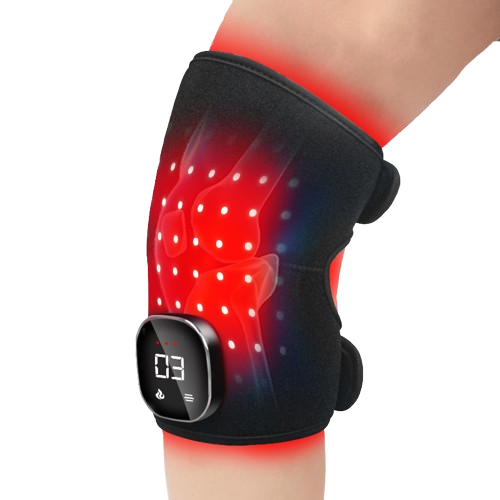 Red Light Therapy for Knee – Relieve Joint Pain & Boost Recovery 2 Wearable red light therapy knee wrap with LED lights for knee recovery and wellness