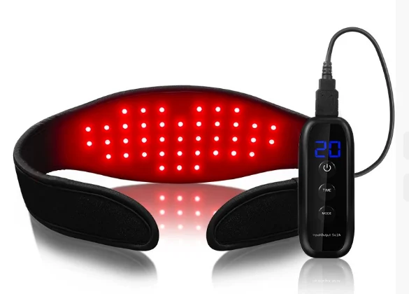 Red light therapy neck brace · 40 LEDs